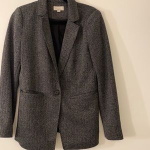 LOFT Black & White Blazer